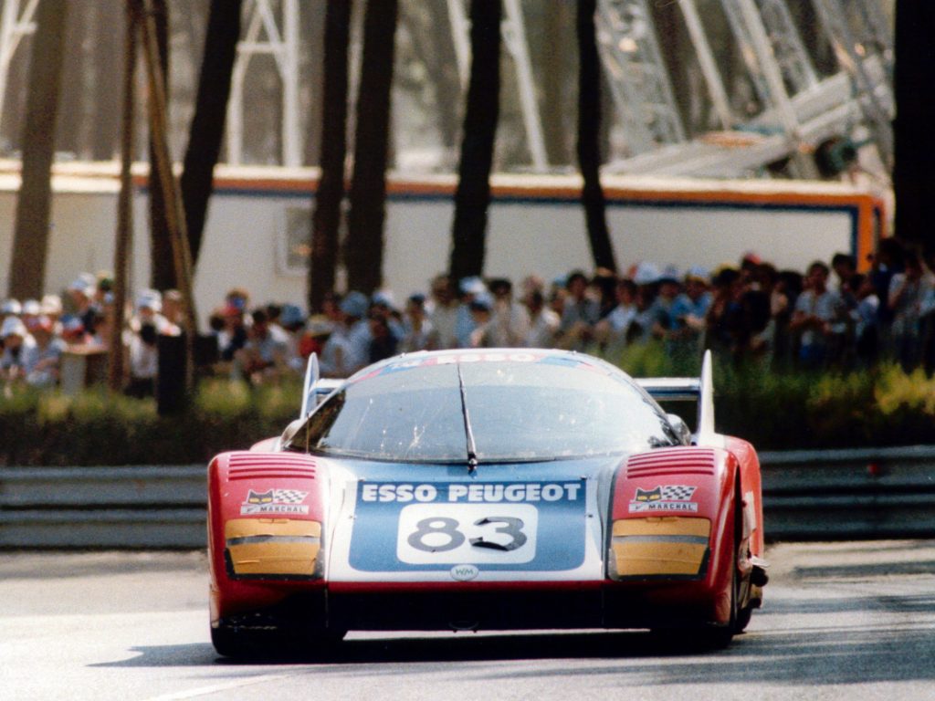 1981 - WM Peugeot - 24h Le Mans - 600cv - 380 km/h